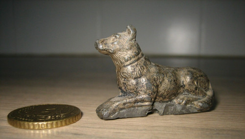 Ancienne figurine plomb - en,
