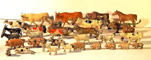 Lot figurines plomb - lot,