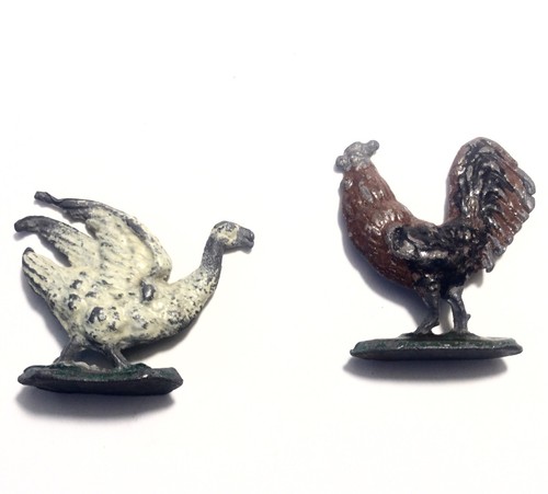 Lot figurines plomb plat - lot,